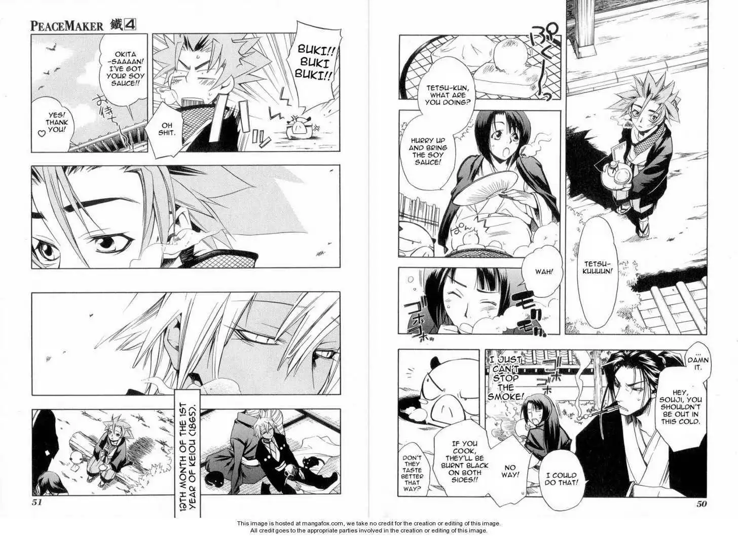 Peace Maker Kurogane Chapter 4.2 14
